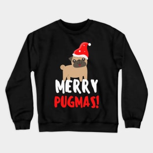 Merry Pugmas - Pug Christmas Crewneck Sweatshirt